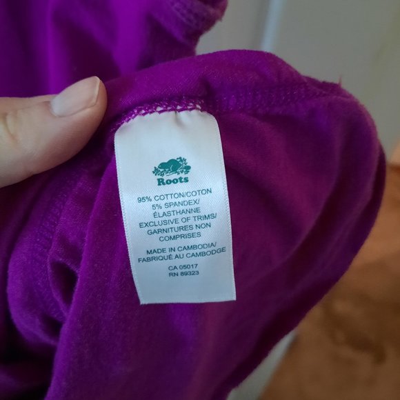 Roots Size XL Pink Tank Top - Picture 6 of 6